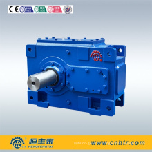 H Series Solid Output Shaft Industrial Bevel Helical Gearbox